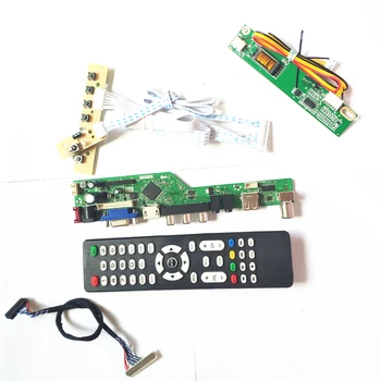 For HSD150PX17-A00/A05 1CCFL 30Pin LVDS VGA HDMI AV USB RF LCD display panel Remote+Inverter+keyboard T.V56 controller board Kit
For HSD150PX17-A00/A05 1CCFL 30Pin LVDS VGA HDMI AV USB RF LCD display panel Remote+Inverter+keyboard T.V56 controller board Kit