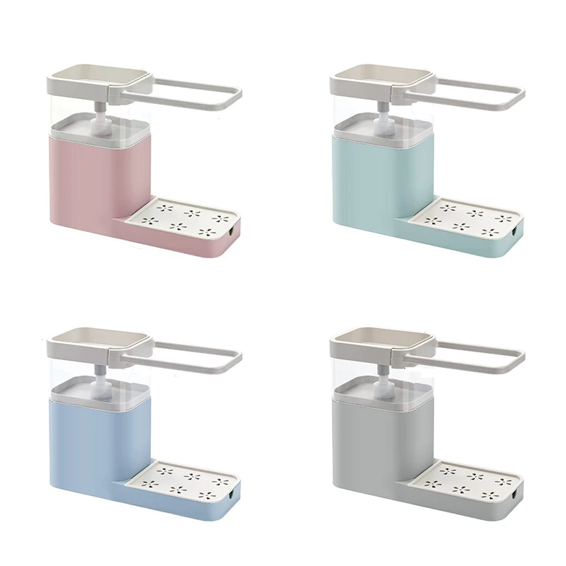 NEW-Multifunctional Detergent Pressing Soap Dispenser Kitchen Sink Cloth Sponge Storage Rack
NEW-Multifunctional Detergent Pressing Soap Dispenser Kitchen Sink Cloth Sponge Storage Rack