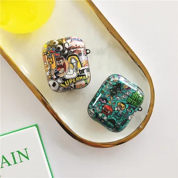 Funny Graffiti Pattern Case For Apple Airpods 2 1 Cover Cute Silicone Bluetooth Earphone Cases For air pod Case Headphone Box
Funny Graffiti Pattern Case For Apple Airpods 2 1 Cover Cute Silicone Bluetooth Earphone Cases For air pod Case Headphone Box