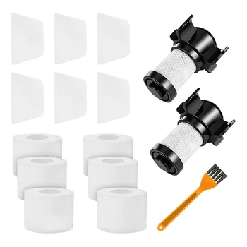Replacement Filters Kits Foam/HEPA Filters Replaces Part Kits for Shark IONFlex DuoClean Vacuum Cleaner
Replacement Filters Kits Foam/HEPA Filters Replaces Part Kits for Shark IONFlex DuoClean Vacuum Cleaner