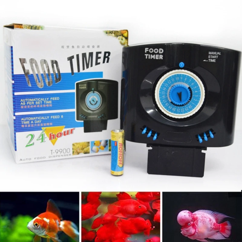 Automatic Aquarium Intelligent Fish Feeder Adjustable Clamp Base Fish Food Timer
Automatic Aquarium Intelligent Fish Feeder Adjustable Clamp Base Fish Food Timer