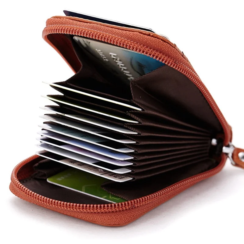Men Women Multilayer Wallet Leather Credit Card Holder RFID Blocking Pocket Bank Card Business Card Bag Holder 8 Colors
Men Women Multilayer Wallet Leather Credit Card Holder RFID Blocking Pocket Bank Card Business Card Bag Holder 8 Colors