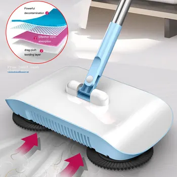 Direct Sales Sweeping Machine Push Type Hand Push Magic Broom Dustpan Handle Household Sweeper Without Dead corner Cleaning Mop
Direct Sales Sweeping Machine Push Type Hand Push Magic Broom Dustpan Handle Household Sweeper Without Dead corner Cleaning Mop