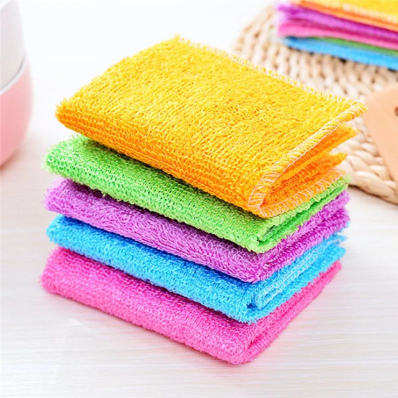 Dish Cloth Bamboo Fiber Anti-grease Cleaning towel Washing Towel Dish Bowl Wash Cloth Towel Kitchen Cleaning Tools Wiping Rag
Dish Cloth Bamboo Fiber Anti-grease Cleaning towel Washing Towel Dish Bowl Wash Cloth Towel Kitchen Cleaning Tools Wiping Rag