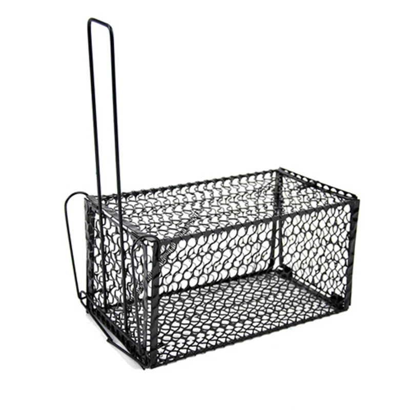 Iron Cage Mousetrap Household Automatic Rat Snake Trap Cage Safe And Harmless High Efficiency Mousetrap 22x11.5x11.5cm
Iron Cage Mousetrap Household Automatic Rat Snake Trap Cage Safe And Harmless High Efficiency Mousetrap 22x11.5x11.5cm