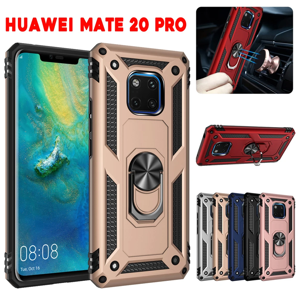 For Huawei Mate 20 Pro Case Dual Layer Military Armor Phone Case Magnetic Ring Stand Shockproof Hard Back Phone Cover
For Huawei Mate 20 Pro Case Dual Layer Military Armor Phone Case Magnetic Ring Stand Shockproof Hard Back Phone Cover