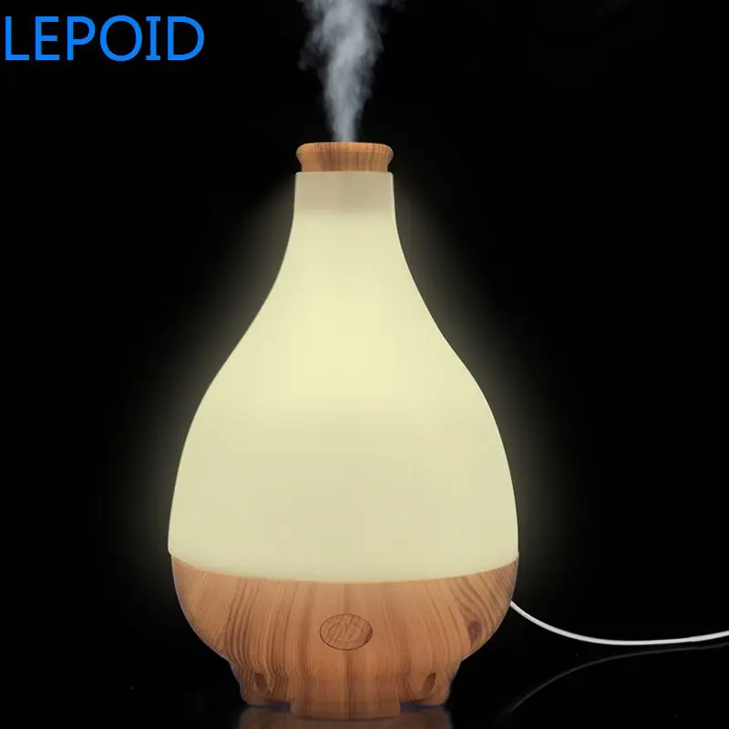 LEPOID 95 мл USB деревянный Электрический диффузор эфирного масла ультразвуковой