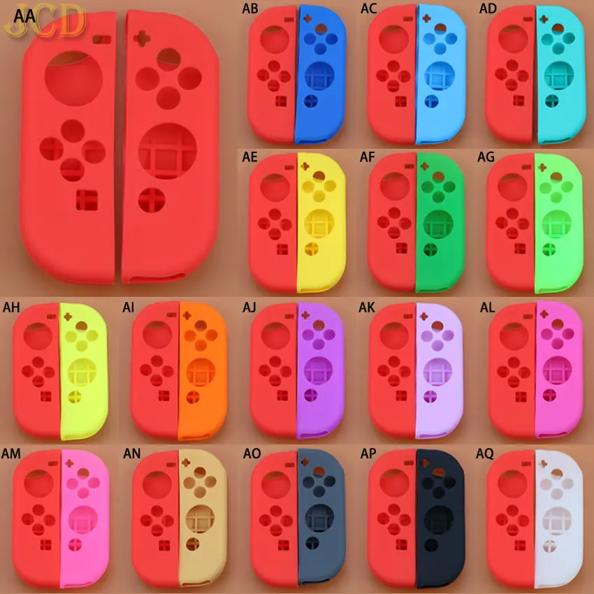 JCD Multicolor Soft Cover Protective Silicone Case for Switch Joy-Con Housing Shell For Switch NS Joy Con Controller Case
JCD Multicolor Soft Cover Protective Silicone Case for Switch Joy-Con Housing Shell For Switch NS Joy Con Controller Case