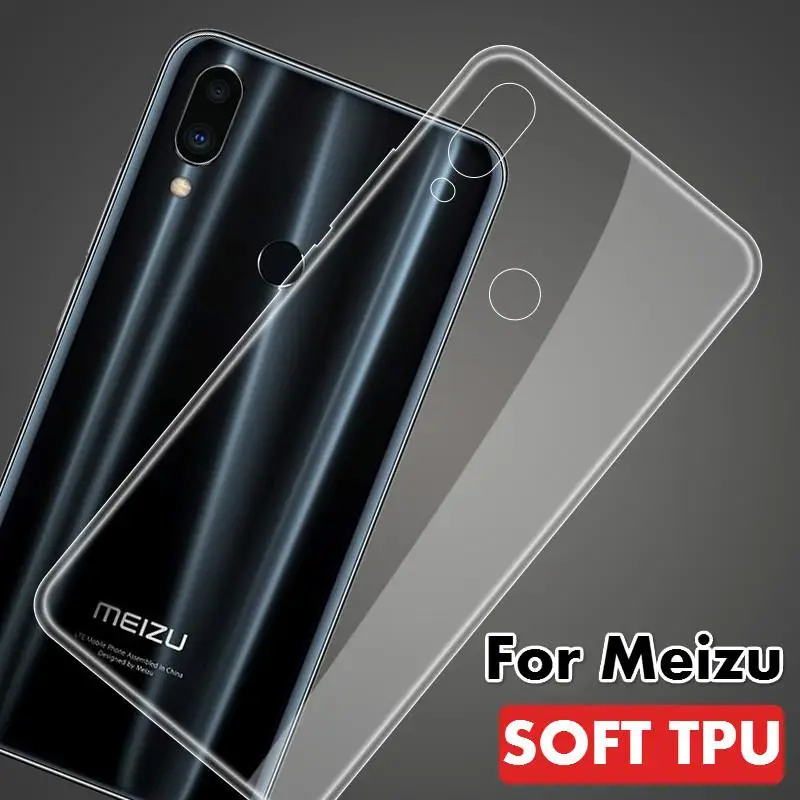 

Transparent Case For Meizu Note 9 6 5 3 2 Phone Case For Meizu M9C 16 16S 16XS 15 Plus M6T 5C Soft Silicone TPU Back Cover Coque