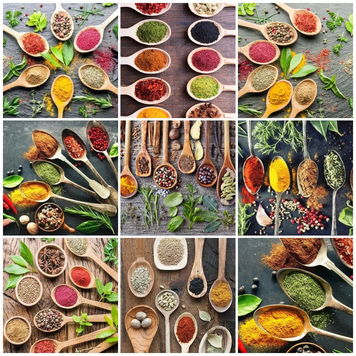 Kitchen Diamond Painting Spoons Spice Cross Stitch Embroidery Kit Herbs Wall Stickers Handcrafted Hobby Home Decor Crystal Bead
Kitchen Diamond Painting Spoons Spice Cross Stitch Embroidery Kit Herbs Wall Stickers Handcrafted Hobby Home Decor Crystal Bead