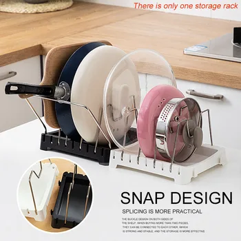 Pot Lid Organizer Home Kitchen Cabinet Stainless Steel Save Space Multifunction Adjustable Countertop Table Storage Rack Pantry
Pot Lid Organizer Home Kitchen Cabinet Stainless Steel Save Space Multifunction Adjustable Countertop Table Storage Rack Pantry