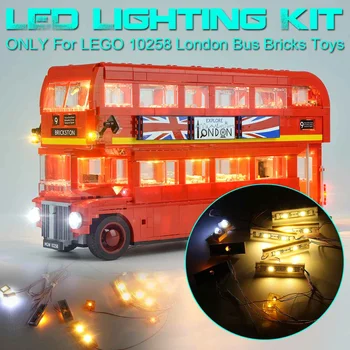 LED Light Lighting Kit for 10258 London Bus Blocks City Bricks Toy (Model Not Included) Lighting Set
LED Light Lighting Kit for 10258 London Bus Blocks City Bricks Toy (Model Not Included) Lighting Set