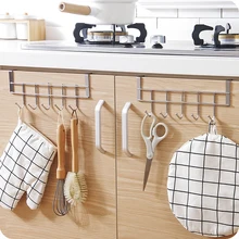 Kitchen Cabinet Door Hooks Multifunctional Hat Bag Towel Hanger over the door Hooks for Hanging Rack Bathroom Organizer 5 hooks
Kitchen Cabinet Door Hooks Multifunctional Hat Bag Towel Hanger over the door Hooks for Hanging Rack Bathroom Organizer 5 hooks