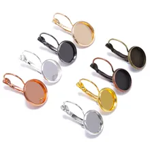 French Earring Hooks & Cabochon Setting Base Gold Silver Color Metal Clasps for DIY Jewelry Making Findings Supplies
French Earring Hooks & Cabochon Setting Base Gold Silver Color Metal Clasps for DIY Jewelry Making Findings Supplies