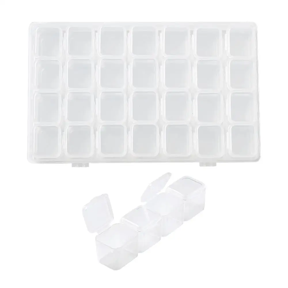 PVC Plastic Nail Art Tool Box Multi-function Nail Storage Box Rectangle, Clear, 17.5x11cm
PVC Plastic Nail Art Tool Box Multi-function Nail Storage Box Rectangle, Clear, 17.5x11cm