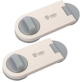 2Pcs Baby Security Lock Refrigerator Safety Lock Protective Lock Cabinet Drawer Lock Anti Pinch Lock Latch Guard (Grey)
2Pcs Baby Security Lock Refrigerator Safety Lock Protective Lock Cabinet Drawer Lock Anti Pinch Lock Latch Guard (Grey)