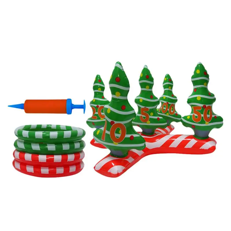 1 Set Inflatable Xmas Tree Reusable Interesting Exquisite Toss Props Toss Toys Ring Toys for Xmas Party Kids
1 Set Inflatable Xmas Tree Reusable Interesting Exquisite Toss Props Toss Toys Ring Toys for Xmas Party Kids