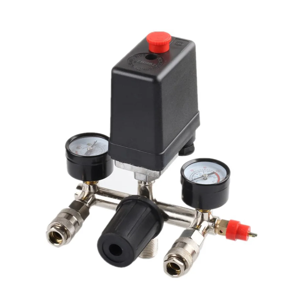 Bama Air Compressor Bracket Pressure Gauge Pressure Regulating Valve Automatic Pressure Switch European Quick Connector Assembly
Bama Air Compressor Bracket Pressure Gauge Pressure Regulating Valve Automatic Pressure Switch European Quick Connector Assembly