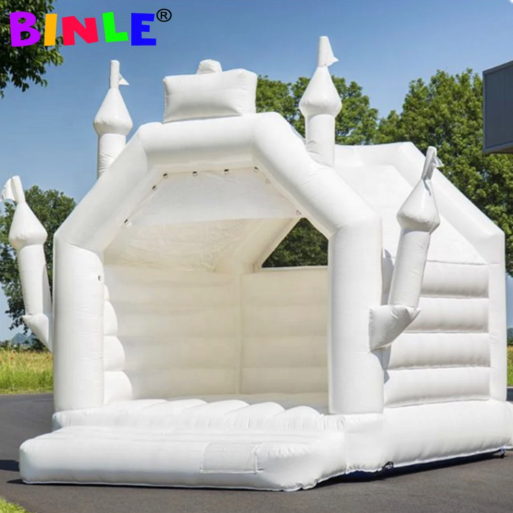 White Mini Inflatable Bouncy Castles Kids Jumping Bounce Castle House Outdoor Commercial Inflatable Bouncer For Sale
White Mini Inflatable Bouncy Castles Kids Jumping Bounce Castle House Outdoor Commercial Inflatable Bouncer For Sale