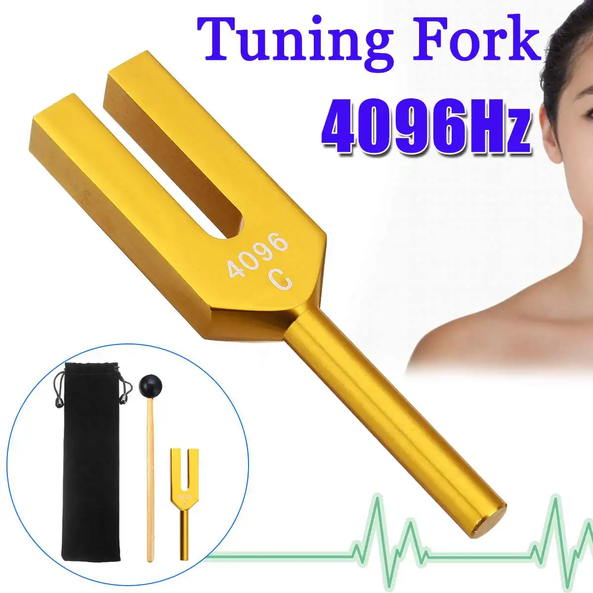 4096HZ Aluminum Medical Tuning Fork w/Mallet Chakra Hammer Ball Diagnostic Nervous System Testing Tuning Fork Health Care Tools
4096HZ Aluminum Medical Tuning Fork w/Mallet Chakra Hammer Ball Diagnostic Nervous System Testing Tuning Fork Health Care Tools