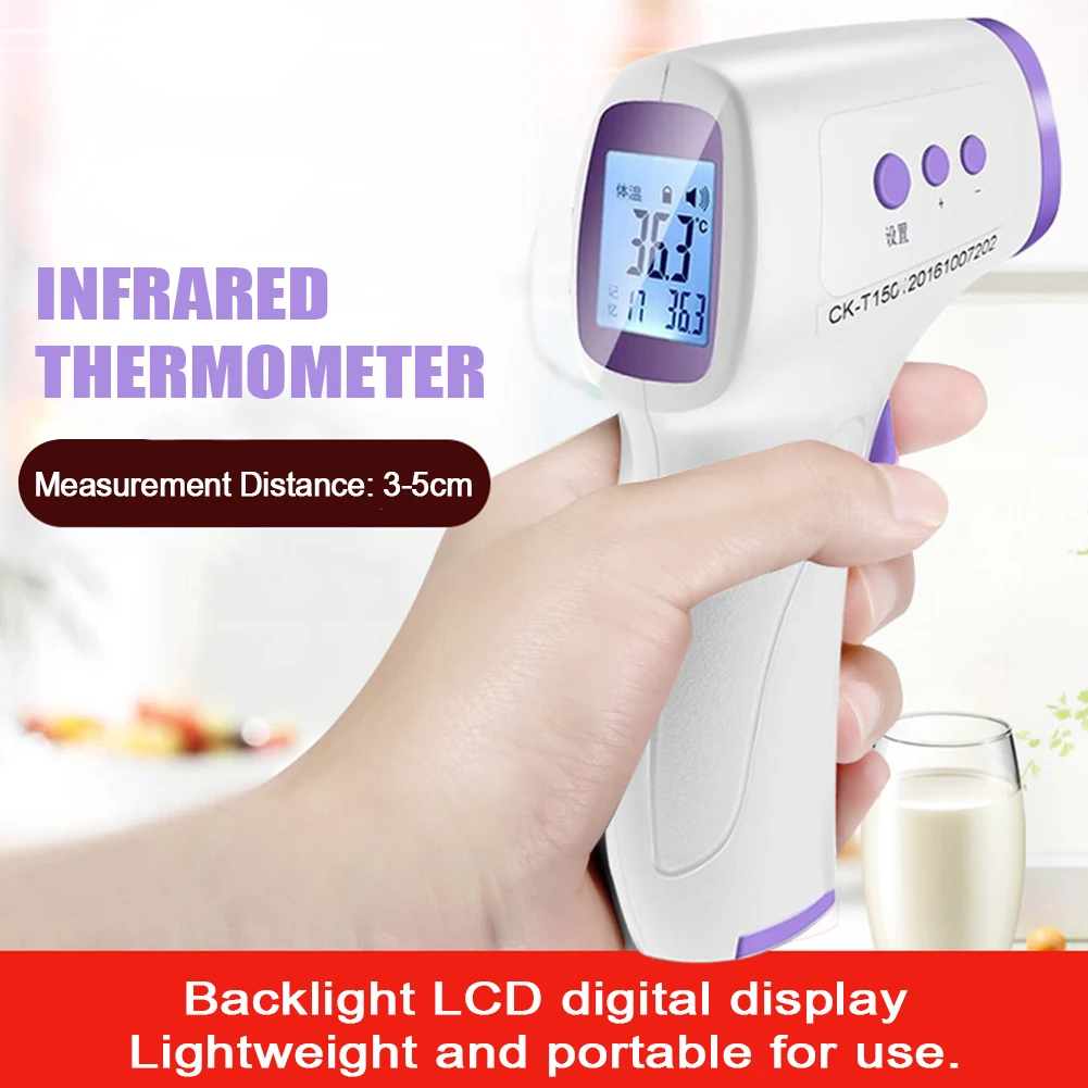 NEW Forehead Thermometer Non Contact Infrared Thermometer LCD Digital Body Temperature Fever Measure Tool for Baby Adult
NEW Forehead Thermometer Non Contact Infrared Thermometer LCD Digital Body Temperature Fever Measure Tool for Baby Adult