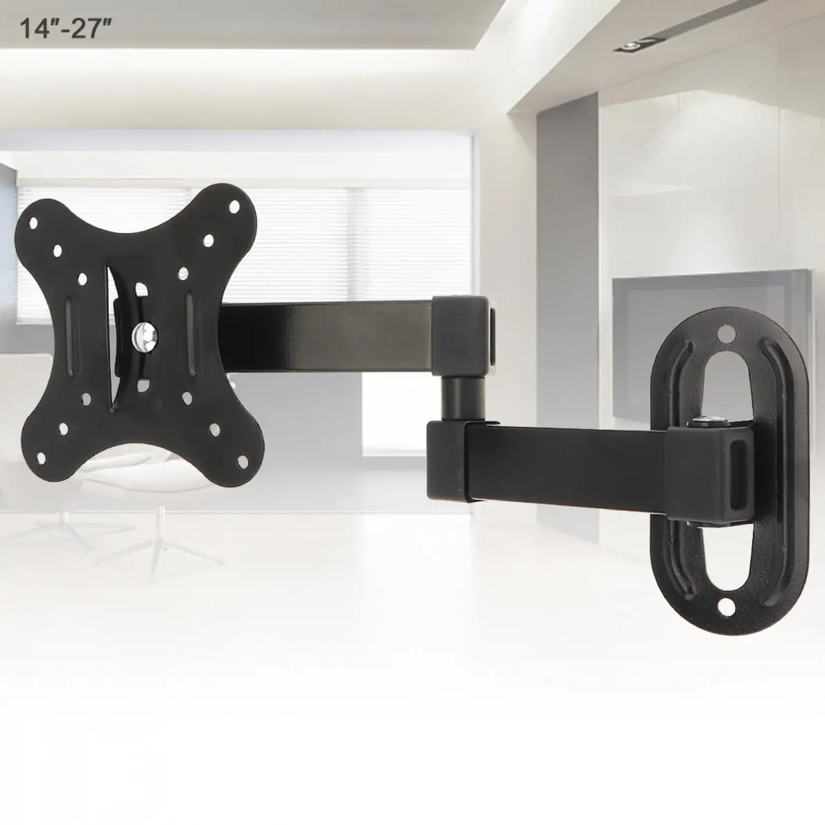 Universal 10KG Adjustable TV Wall Mount Bracket Flat Panel TV Frame Support 15 Degrees for 14-27 Inch LCD LED Monitor Flat Pan
Universal 10KG Adjustable TV Wall Mount Bracket Flat Panel TV Frame Support 15 Degrees for 14-27 Inch LCD LED Monitor Flat Pan