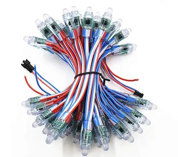 High quality 50pcs/lot DC5V/12V input WS2811led pixel,18AWG RWB Wire;Chrismas tree;waterproof with 3pin JST Connectors
High quality 50pcs/lot DC5V/12V input WS2811led pixel,18AWG RWB Wire;Chrismas tree;waterproof with 3pin JST Connectors