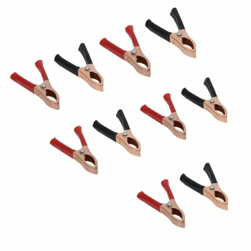 10pcs 30A Car Alligator Clips Battery Clamps Crocodile Clip Aligator Clips 70mm Widely Used In Various Electrical Engineering
10pcs 30A Car Alligator Clips Battery Clamps Crocodile Clip Aligator Clips 70mm Widely Used In Various Electrical Engineering