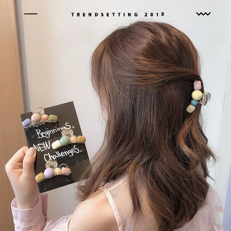 60pcs/lot DIY Simple Multi Acrylic Back Of The Head Hair Clips Assorted Colors Hair Claws Hair Styling Tool Accessories HA1036
60pcs/lot DIY Simple Multi Acrylic Back Of The Head Hair Clips Assorted Colors Hair Claws Hair Styling Tool Accessories HA1036