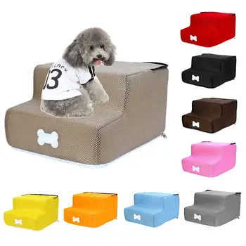 Pet Toy Dog Stair Pet Stairs Step Pet Climbing Sponge Mesh Step 2-layer Dog Pet Stair Step Practical For Teddy Pug Puppy
Pet Toy Dog Stair Pet Stairs Step Pet Climbing Sponge Mesh Step 2-layer Dog Pet Stair Step Practical For Teddy Pug Puppy