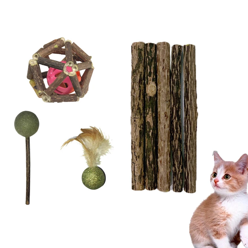 Natural Catnip Stick Silvervine Bell Ball Mint Ball Catnip Lollipop Cat Accessories Pet Kitten Teeth Grinding Toys Interactive
Natural Catnip Stick Silvervine Bell Ball Mint Ball Catnip Lollipop Cat Accessories Pet Kitten Teeth Grinding Toys Interactive
