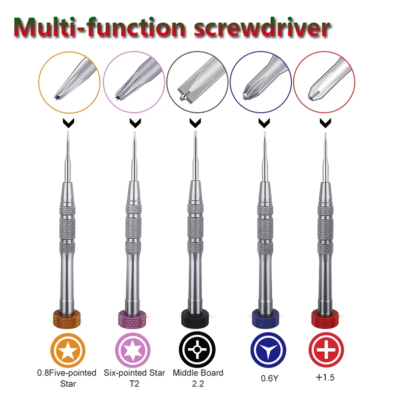 Screwdriver Set of Screw Driver Bit Set Multi-function Precision Mobile Phone Repair Device Hand Tool Magnetic Torx Hex Phillips
Screwdriver Set of Screw Driver Bit Set Multi-function Precision Mobile Phone Repair Device Hand Tool Magnetic Torx Hex Phillips
