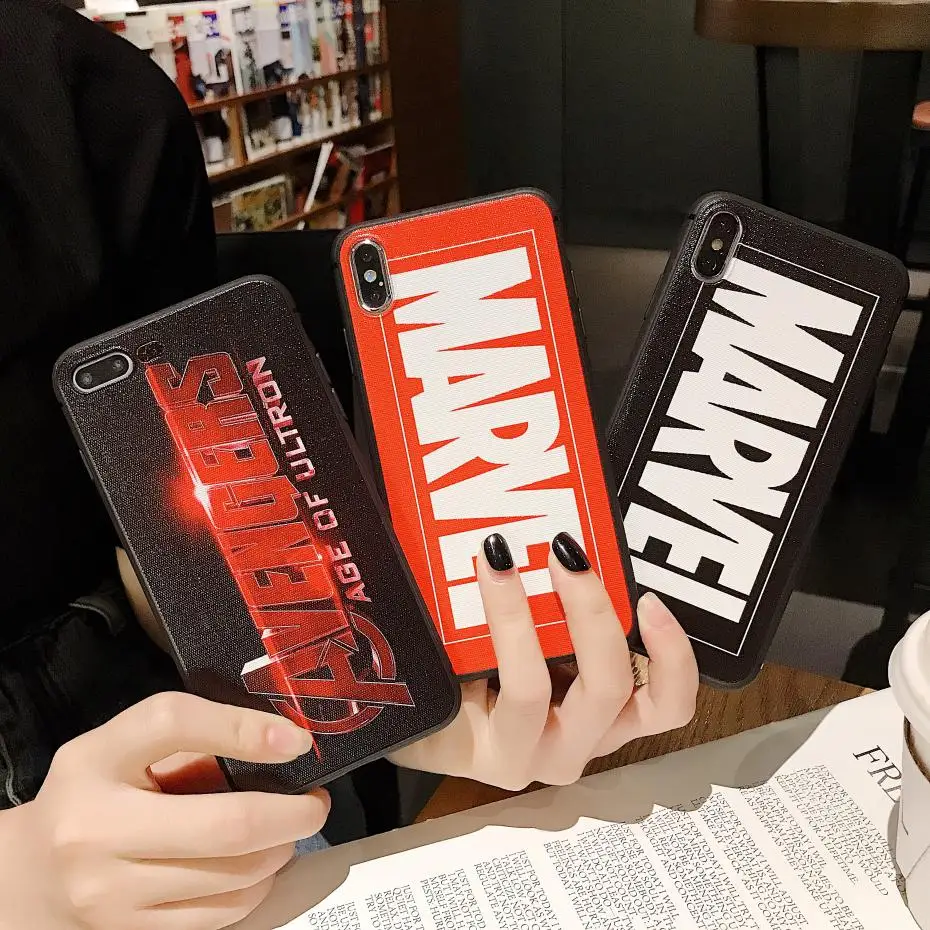 The Avengers Marvel Soft Case For Iphone X Xs Max Xr 8 7 6 6s Plus Silicone Phone Cover 3d Relief Anime Coque Fundas 8plus Case
The Avengers Marvel Soft Case For Iphone X Xs Max Xr 8 7 6 6s Plus Silicone Phone Cover 3d Relief Anime Coque Fundas 8plus Case