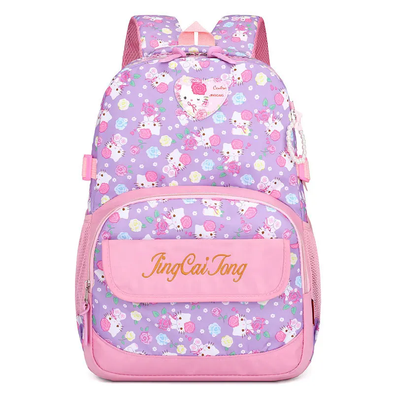 KT Kitty Floral Children Burden Relieving Backpack 8-12-Year-Old Young STUDENT'S Spine-School Bag Cute GIRL'S Backpack
KT Kitty Floral Children Burden Relieving Backpack 8-12-Year-Old Young STUDENT'S Spine-School Bag Cute GIRL'S Backpack