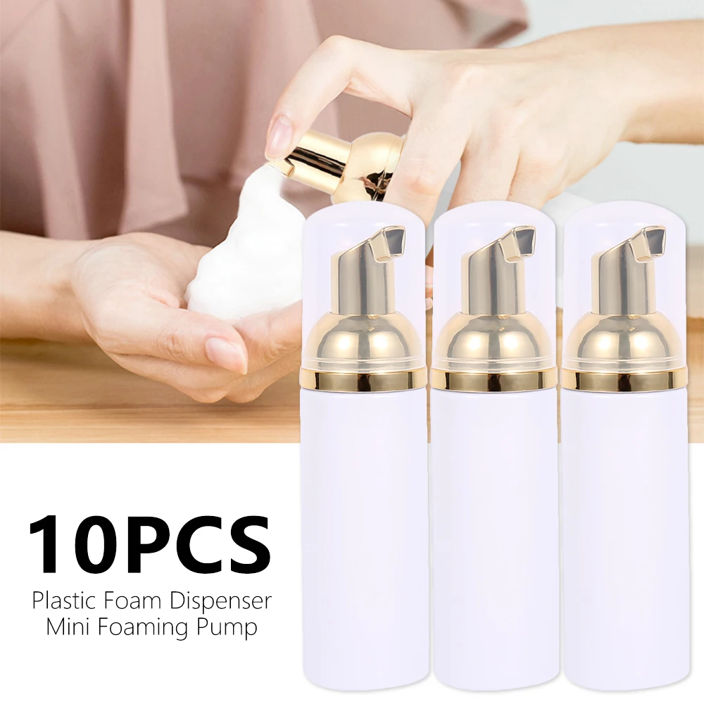 10pcs Soap Dispenser With Gold Pump Liquid Multifunctional Foam Bottle Mini Leakproof Soap Shampoo Foam Bottle Travel Accessory
10pcs Soap Dispenser With Gold Pump Liquid Multifunctional Foam Bottle Mini Leakproof Soap Shampoo Foam Bottle Travel Accessory