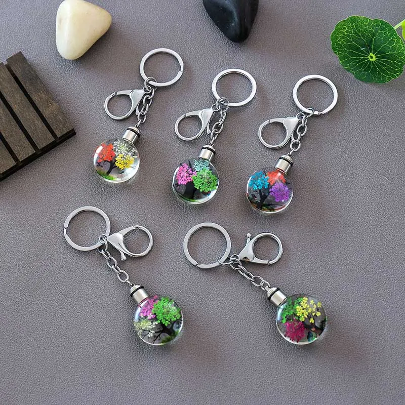 New creative dry flowers starry light keychain luminous color color lace flower pendant ornaments
New creative dry flowers starry light keychain luminous color color lace flower pendant ornaments