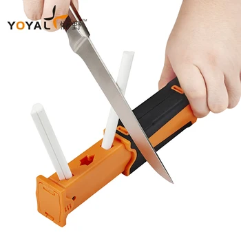 YOYAL Professional Multifunction Outdoor Mini Knife Sharpener Diamond Carbide Ceramic Knife Sharpening Machine
YOYAL Professional Multifunction Outdoor Mini Knife Sharpener Diamond Carbide Ceramic Knife Sharpening Machine