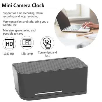 Mini Camera Clock Alarm Night Vision Motion Detection Wifi IP Cam 1080 Full HD DV DVR Camcorder Home Security Surveillance
Mini Camera Clock Alarm Night Vision Motion Detection Wifi IP Cam 1080 Full HD DV DVR Camcorder Home Security Surveillance