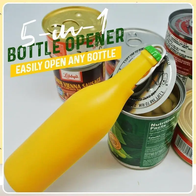 Magic Bottle Pull-Tab Opener Multi-function magic corkscrew suitable for all kinds of Bottles Credit Beer Opener Gear Multi EDC
Magic Bottle Pull-Tab Opener Multi-function magic corkscrew suitable for all kinds of Bottles Credit Beer Opener Gear Multi EDC