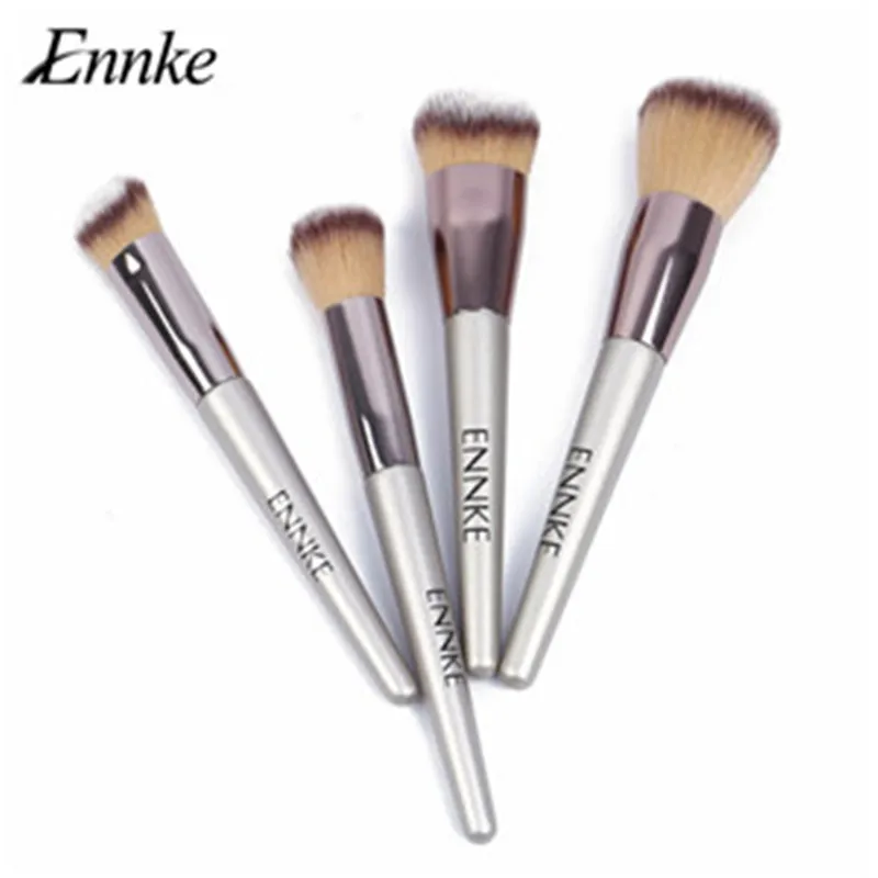 ENNKE 4pcs Champagne Gold Makeup Brushes Set Single Flat Foundation Powder Brush Soft Synthetic Make Up Brush Tools
ENNKE 4pcs Champagne Gold Makeup Brushes Set Single Flat Foundation Powder Brush Soft Synthetic Make Up Brush Tools
