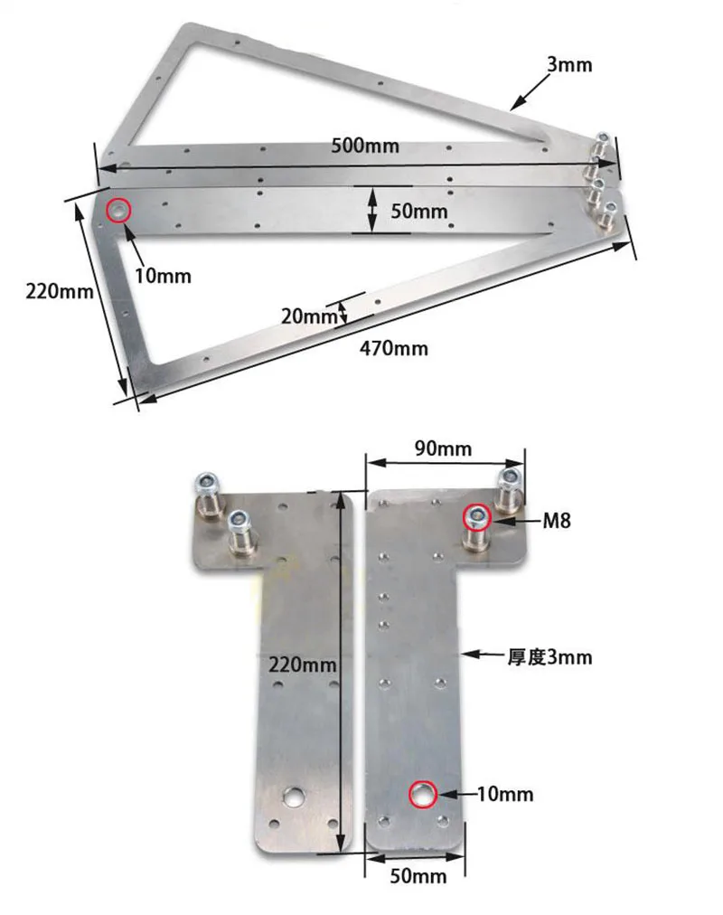 wall bed hinge 1-1