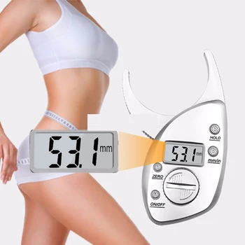 Body Fat Caliper Tester Scales Fitness Monitors Analyzer Electronic Digital Fat Measure Skinfold Slimming Measuring instruments
Body Fat Caliper Tester Scales Fitness Monitors Analyzer Electronic Digital Fat Measure Skinfold Slimming Measuring instruments