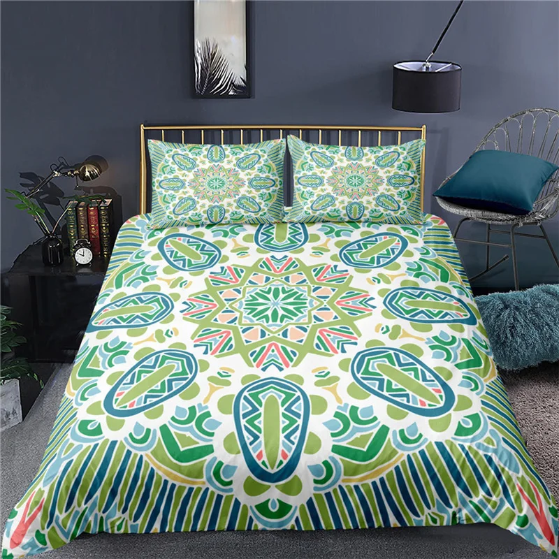 Luxury 3D Bohemian Mandala Print 2/3Pcs Kids Bedding Set Comfortable Duvet Cover Pillowcase Home Textile Single/Queen/King Size
Luxury 3D Bohemian Mandala Print 2/3Pcs Kids Bedding Set Comfortable Duvet Cover Pillowcase Home Textile Single/Queen/King Size