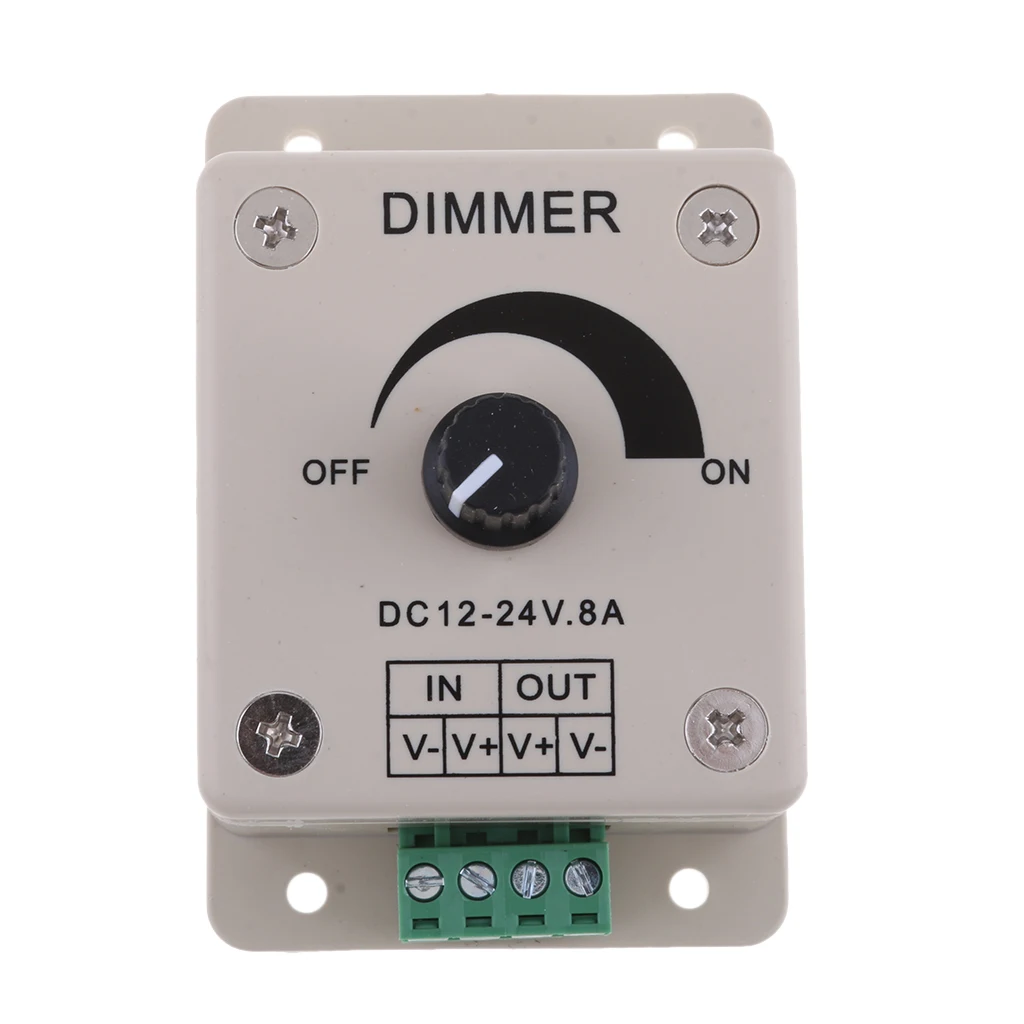 LED Strip Light PWM Dimming Controller Manual Dimmer for Boat Marine Yacht LED Strip Light PWM Dimming Controller Manual Dimmer for Boat Marine Yacht