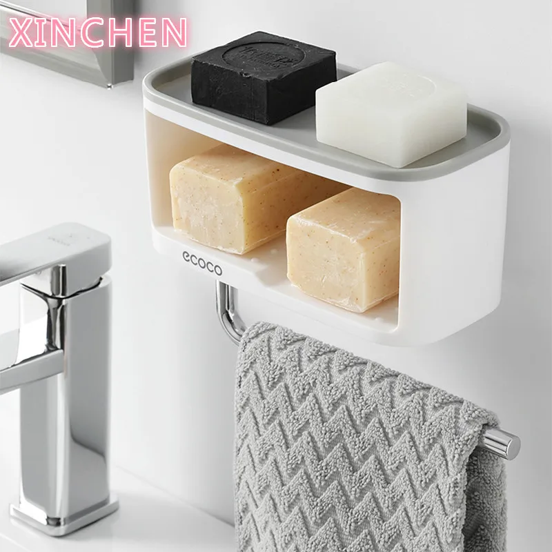 Double Layer Soap Holder Towel Bar Paper Holder Storage Platform Plastic Soap Box Big Container 2019 New Bathroom Soap Dish
Double Layer Soap Holder Towel Bar Paper Holder Storage Platform Plastic Soap Box Big Container 2019 New Bathroom Soap Dish