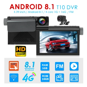T10 Android Dash Cam ADAS Dashcam + Rear View 8.1 Car 4G WiFi GPS Logger Camera for Outdoor Personal Car Accessories
T10 Android Dash Cam ADAS Dashcam + Rear View 8.1 Car 4G WiFi GPS Logger Camera for Outdoor Personal Car Accessories