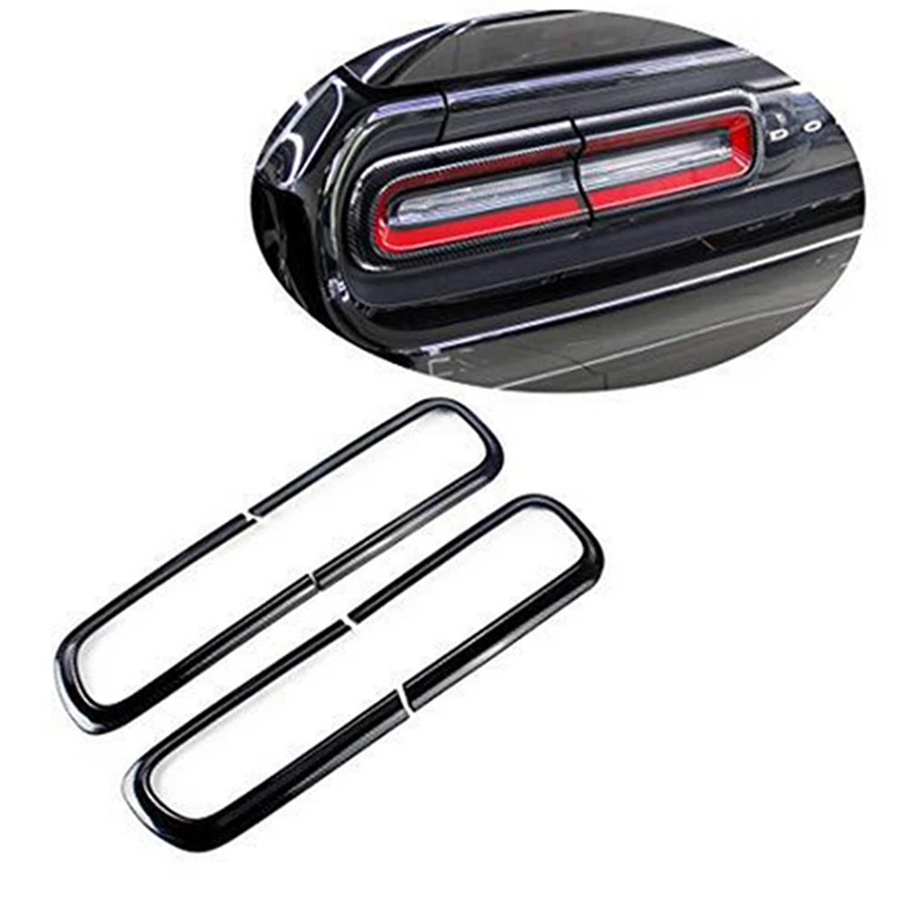 2pcs/set Carbon Fiber Taillight Cover Replacement Rear Tail Light Decorative Trim for Dodge Challenger 2015-2020 Car Styling
2pcs/set Carbon Fiber Taillight Cover Replacement Rear Tail Light Decorative Trim for Dodge Challenger 2015-2020 Car Styling