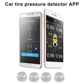 4 Wheel TPMS Car Tire Pressure Monitoring System By Mobile Phone APP Bluetooth Module Home Passenger Car Tire Pressure Monitor
4 Wheel TPMS Car Tire Pressure Monitoring System By Mobile Phone APP Bluetooth Module Home Passenger Car Tire Pressure Monitor