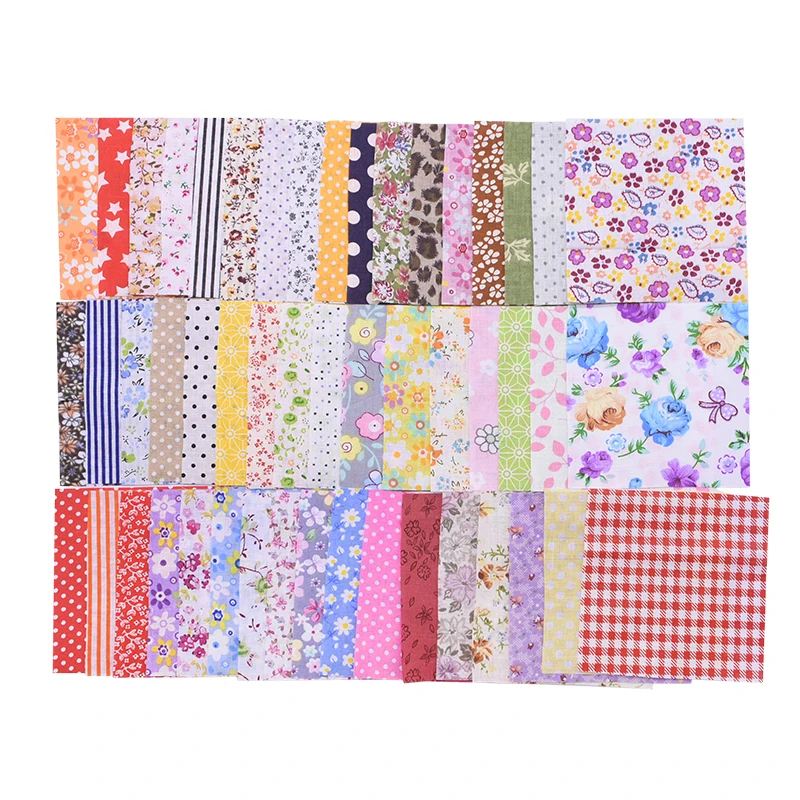 50pcs Needlework DIY Handmade Material 10cm Cotton Fabric Printed Cloth Sewing Quilting Fabrics for Patchwork Sewing Craft
50pcs Needlework DIY Handmade Material 10cm Cotton Fabric Printed Cloth Sewing Quilting Fabrics for Patchwork Sewing Craft