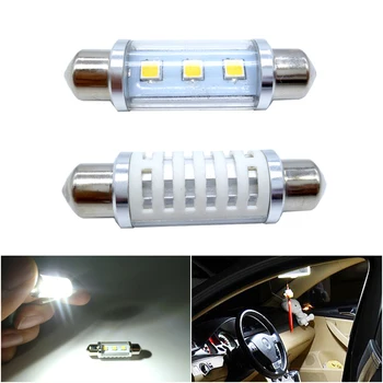 2x LED Bulb 36mm Canbus C5W Bulbs 3030SMD Car Interior Lights License Plate Light White For BMW E39 E36 E46 E90 E60 E30 E53 E70
2x LED Bulb 36mm Canbus C5W Bulbs 3030SMD Car Interior Lights License Plate Light White For BMW E39 E36 E46 E90 E60 E30 E53 E70
